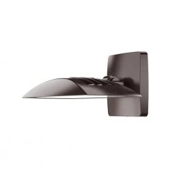 50-Watt Integrated LED Bronze Outdoor Residential Wall Pack Light, 5000 Lumens by PROBRITE -KOHLER Sale Store bronze probrite flood lights fsnx50 pc 4k bz 77 1000