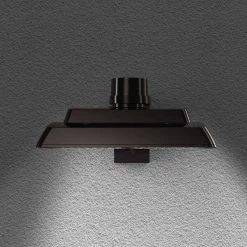 100-Watt Bronze Outdoor Integrated LED Commercial High Output Area Light, 13500 Lumens by PROBRITE -KOHLER Sale Store bronze probrite parking lot lights grd100 pc 4k bz 4f 1000