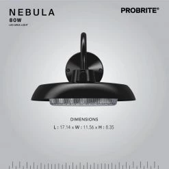 80-Watt Integrated LED Bronze Outdoor Barn Wall Sconce, 8000 Lumens, Barn Dusk to Dawn Light by PROBRITE 16 80-Watt Integrated LED Bronze Outdoor Barn Wall Sconce, 8000 Lumens, Barn Dusk to Dawn Light by PROBRITE -KOHLER Sale Store bronze probrite parking lot lights neb80 4k pc bz 66 1000