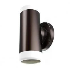 100-Watt Equivalent Integrated Outdoor LED Wall Pack Light, 1400 Lumens, Outdoor Security Lighting (2-Pack) by PROBRITE -KOHLER Sale Store bronze probrite wall pack lights aur20 3k bz 2pk 4f 1000