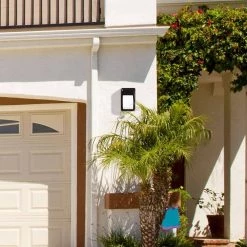 Powerwall 100-Watt Equivalent Integrated LED Bronze Outdoor Wall Pack, 1500 Lumens, Commercial Over Door Light (2-Pack) by PROBRITE -KOHLER Sale Store bronze probrite wall pack lights prwx15 v pc 4k bz 2pk fa 1000