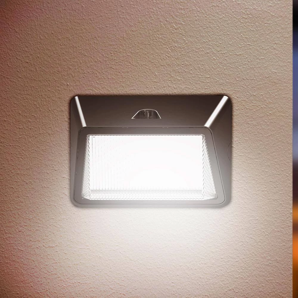 Powerwall 450-Watt Equivalent Integrated LED Bronze Outdoor Wall Pack, 6500 Lumens, Commercial Refractor Light (2-Pack) by PROBRITE 9 Powerwall 450-Watt Equivalent Integrated LED Bronze Outdoor Wall Pack, 6500 Lumens, Commercial Refractor Light (2-Pack) by PROBRITE - Image 9