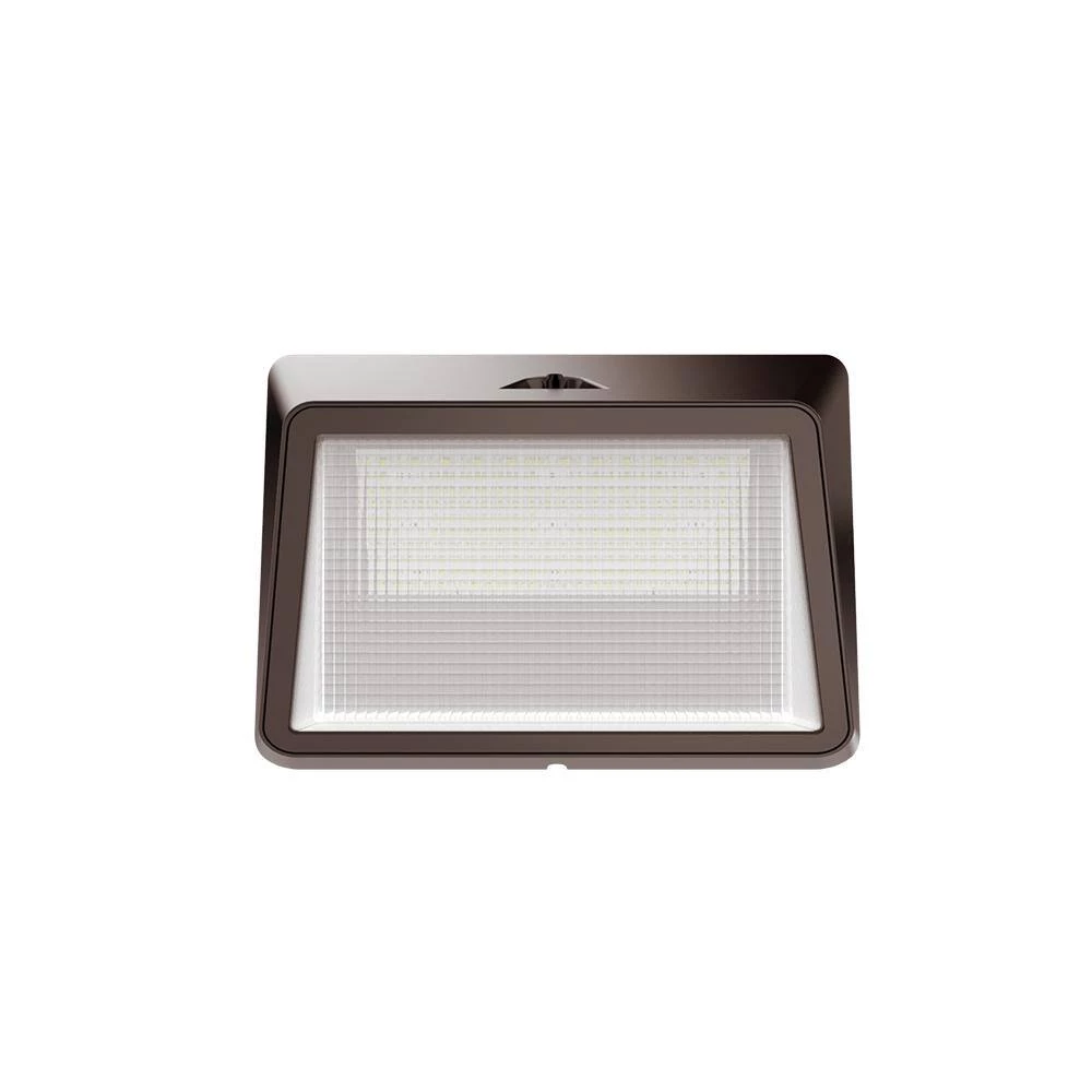 Powerwall 650-Watt Equivalent Integrated LED Bronze Outdoor Wall Pack, 6500 Lumens, Commercial Refractor Light (2-Pack) by PROBRITE 6 Powerwall 650-Watt Equivalent Integrated LED Bronze Outdoor Wall Pack, 6500 Lumens, Commercial Refractor Light (2-Pack) by PROBRITE - Image 6