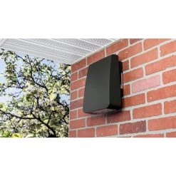 350-Watt Equivalent Integrated Outdoor LED Wall Pack, 5000 Lumens, Outdoor Security Lighting by PROBRITE -KOHLER Sale Store bronze probrite wall pack lights stl50 4k bz 77 1000