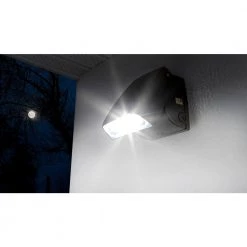250-Watt Equivalent Integrated Outdoor LED Wall Pack, 3600 Lumens, Dusk to Dawn Outdoor Security Light by PROBRITE -KOHLER Sale Store bronze probrite wall pack lights stlx26 pc 4k bz 4f 1000