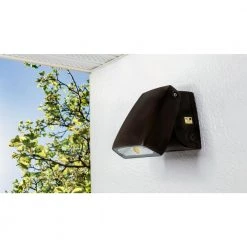 250-Watt Equivalent Integrated Outdoor LED Wall Pack, 3600 Lumens, Dusk to Dawn Outdoor Security Light by PROBRITE -KOHLER Sale Store bronze probrite wall pack lights stlx26 pc 4k bz 77 1000
