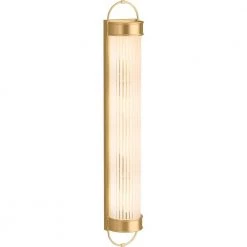Terret 4-Light Brushed Moderne Brass Wall Sconce by KOHLER