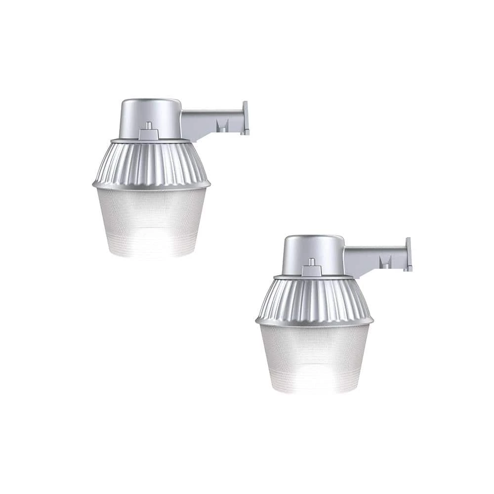 29-Watt 3300 Lumens High-Performance Standard LED Bulb Gray Dusk to Dawn Outdoor Area Light and Flood Light (2-Pack) by PROBRITE 1 29-Watt 3300 Lumens High-Performance Standard LED Bulb Gray Dusk to Dawn Outdoor Area Light and Flood Light (2-Pack) by PROBRITE