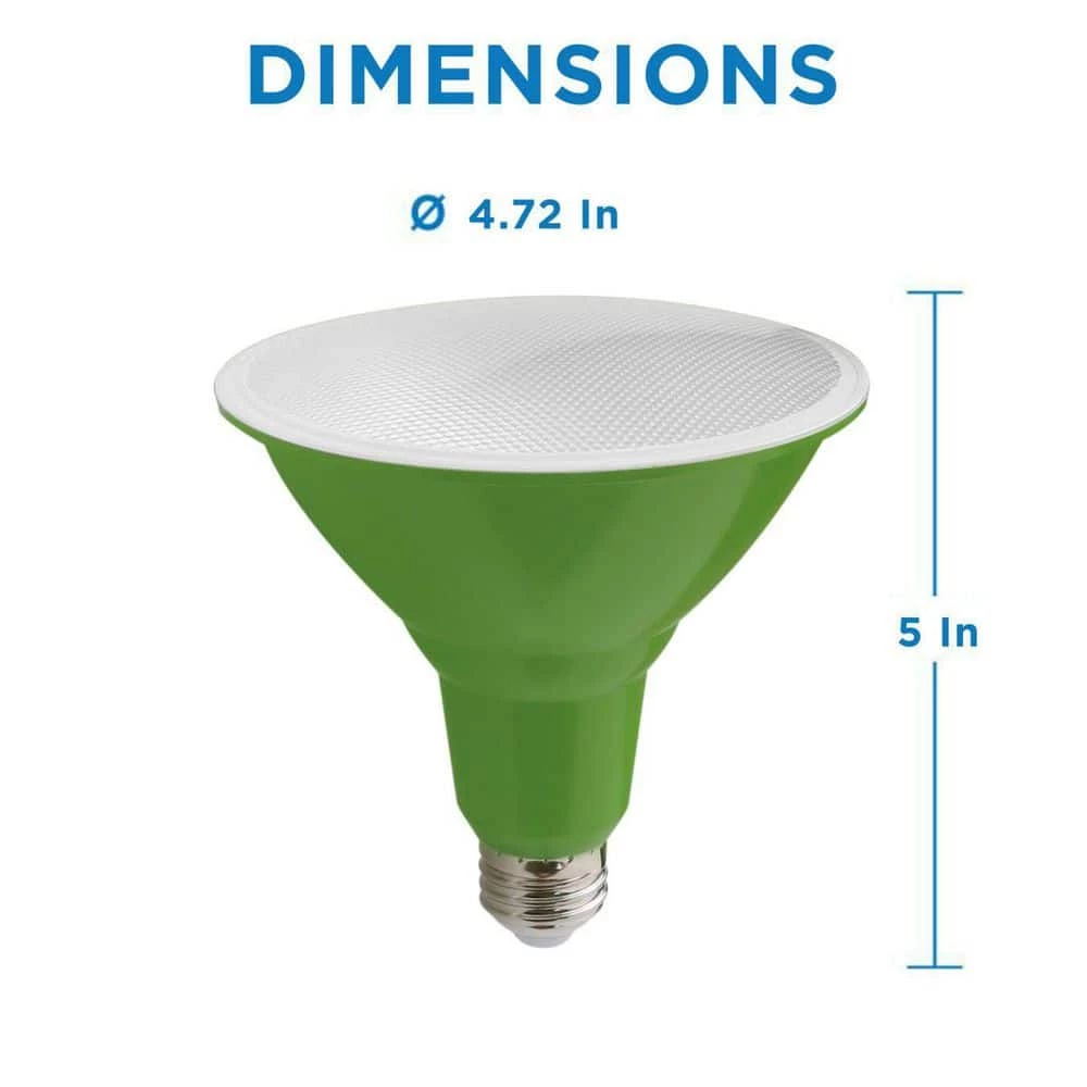 Viribright 16-Watt E26 Medium Base Par38 Non-Dim Indoor and Greenhouse Full Spectrum LED Grow Bulb 21 Umols 1-Bulb 2 Viribright 16-Watt E26 Medium Base Par38 Non-Dim Indoor and Greenhouse Full Spectrum LED Grow Bulb 21 Umols 1-Bulb - Image 2
