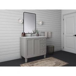 Modern Farm 1-Light Matte White Sconce by KOHLER -KOHLER Sale Store matte white kohler vanity lighting k 23666 sc01 whl 40 1000