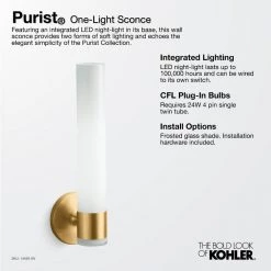 KOHLER Sale Store -KOHLER Sale Store modern brushed brass kohler vanity lighting k 32375 sc01 2gl e1 1000