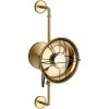 Moderne Farm 1-Light Moderne Brushed Gold Sliding Sconce by KOHLER