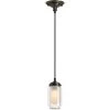 Artifacts 1 Light Pendant Lighting Fixture for Kitchen Island, Oil Rubbed Bronze, 10' Adjustable Cord Length by KOHLER