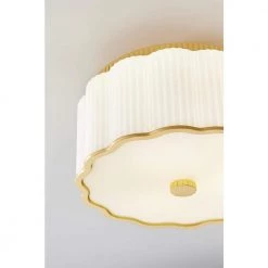 Tresdoux 16.1875 in. 3-Light Polished Brass Semi-Flush Mount by KOHLER -KOHLER Sale Store polished brass kohler flush mount lights 27437 sf03 2pl 76 1000