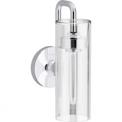 Purist 1 Light Polished Chrome Indoor Bathroom Wall Sconce, UL Listed by KOHLER -KOHLER Sale Store polished chrome kohler vanity lighting 27262 sc01 cpl c3 1000