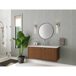 Components 1-Light Polished Chrome LED Wall Sconce by KOHLER 11 Components 1-Light Polished Chrome LED Wall Sconce by KOHLER -KOHLER Sale Store polished chrome kohler vanity lighting k 23463 scled cpl 40 1000