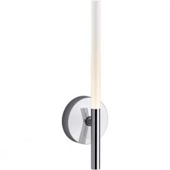 Components 1-Light Polished Chrome LED Wall Sconce by KOHLER
