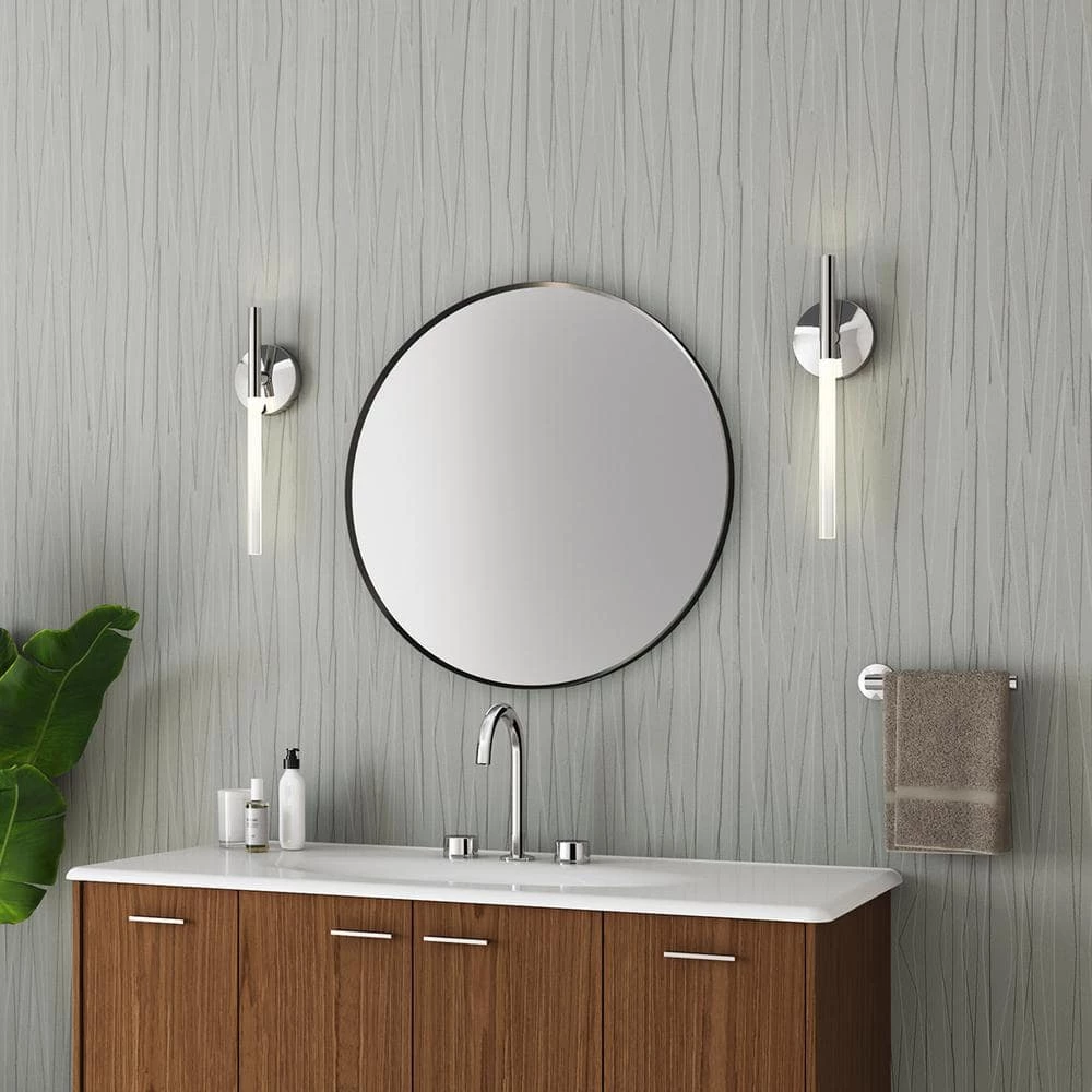 Components 1-Light Polished Chrome LED Wall Sconce by KOHLER 2 Components 1-Light Polished Chrome LED Wall Sconce by KOHLER - Image 2