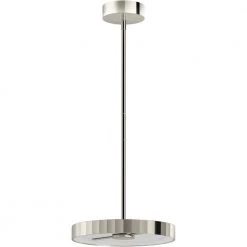 Simpalo Integrated LED Polished Nickel Pendant by KOHLER -KOHLER Sale Store polished nickel kohler chandeliers 22520 peled snl 40 1000