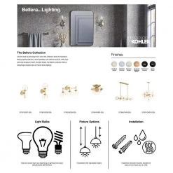 Bellera 13-Light Polished Nickel Chandelier by KOHLER -KOHLER Sale Store polished nickel kohler chandeliers 31767 ch13 snl 4f 1000
