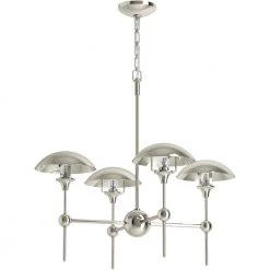 Vorleigh 4-Light Polished Nickel Chandelier by KOHLER -KOHLER Sale Store polished nickel kohler chandeliers k 27950 ch04 snl c3 1000