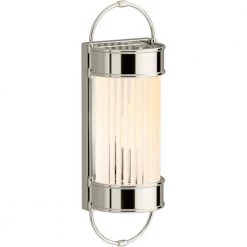 Terret 1-Light Polished Nickel Wall Sconce by KOHLER