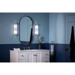 Terret 2-Light Polished Nickel Wall Sconce by KOHLER -KOHLER Sale Store polished nickel kohler vanity lighting 27752 sc02 snl 1f 1000