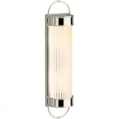 Terret 2-Light Polished Nickel Wall Sconce by KOHLER