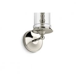 Damask 1-Light Polished Nickel Sconce by KOHLER -KOHLER Sale Store polished nickel kohler vanity lighting k 22545 sc01 snl 44 1000
