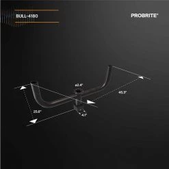 4 in. 180-Degree Steel Tenon, Designed to Mount on Poles by PROBRITE -KOHLER Sale Store probrite outdoor lighting accessories bull 4180 40 1000
