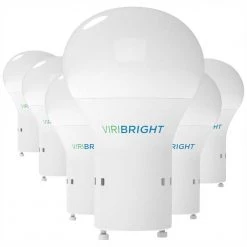 60-Watt Equivalent A19 GU24 LED Light Bulb Daylight (6-Pack) by Viribright