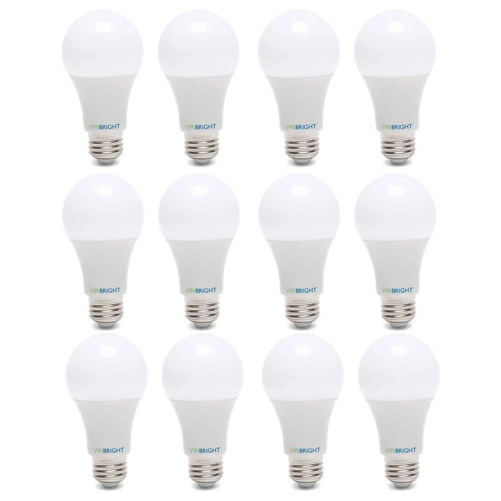 60-Watt Equivalent Soft White (2700K) A19 E26 Base LED Light Bulbs (12-Pack) by Viribright 1 60-Watt Equivalent Soft White (2700K) A19 E26 Base LED Light Bulbs (12-Pack) by Viribright
