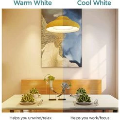 60-Watt Equivalent A19 E26 Base LED Light Bulbs in Cool White, 4000K (4-Pack) by Viribright -KOHLER Sale Store viribright led light bulbs 750339 4 44 1000