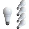 60-Watt Equivalent A19 E26 Base LED Light Bulbs in Cool White, 4000K (4-Pack) by Viribright