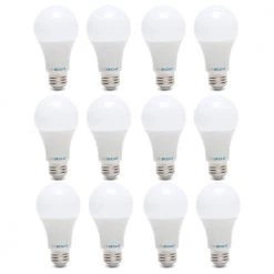 100-Watt Equivalent Soft White (2700K) A19 E26 Base LED Light Bulbs (12-Pack) by Viribright