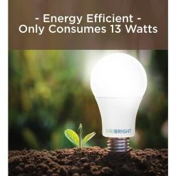 100-Watt Equivalent Soft White (2700K) A19 E26 Base LED Light Bulbs (12-Pack) by Viribright -KOHLER Sale Store viribright led light bulbs 751657 12 fa 1000