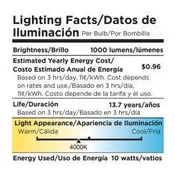 100-Watt Equivalent Dimmable 1500 Lumens UL Listed E26 LED Light Bulb 4000K Cool White (8-Pack) by Viribright -KOHLER Sale Store viribright led light bulbs 759605 8mc 44 1000