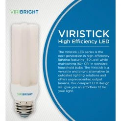 100-Watt Equivalent Dimmable 1500 Lumens UL Listed E26 LED Light Bulb 4000K Cool White (8-Pack) by Viribright -KOHLER Sale Store viribright led light bulbs 759605 8mc fa 1000