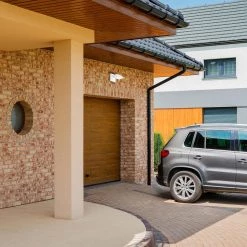 200-Watt Equivalent Integrated LED White Outdoor 5 Color Tunable Residential Wall Pack Light, 2700K to 5000K by PROBRITE -KOHLER Sale Store white probrite flood lights fsnx28 5cct wh c3 1000