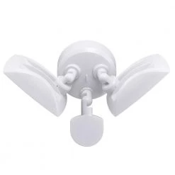 200-Watt Equivalent White Outdoor Integrated LED Flood Light, Twin Head Motion-Activated Flood Light 3000 Lumens by PROBRITE 18 200-Watt Equivalent White Outdoor Integrated LED Flood Light, Twin Head Motion-Activated Flood Light 3000 Lumens by PROBRITE -KOHLER Sale Store white probrite flood lights fsxd30 ms 4k wh 77 1000