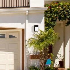 100-Watt Equivalent Integrated LED White Dusk to Dawn Commercial Overdoor Wall Pack Light, 4000K by PROBRITE -KOHLER Sale Store white probrite wall pack lights prwx15 v pc 4k wh 1f 1000