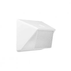 450-Watt Equivalent Integrated LED White Dusk to Dawn Commercial Refractor Wall Pack Light, 4000K by PROBRITE