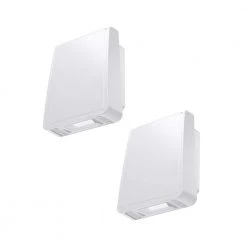 High-Output 200-Watt Equivalent White Integrated Outdoor LED Wall Pack, 3000 Lumens, Outdoor Security Lighting by PROBRITE