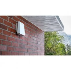 High-Output 200-Watt Equivalent White Integrated Outdoor LED Wall Pack, 3000 Lumens, Outdoor Security Lighting by PROBRITE 14 High-Output 200-Watt Equivalent White Integrated Outdoor LED Wall Pack, 3000 Lumens, Outdoor Security Lighting by PROBRITE -KOHLER Sale Store white probrite wall pack lights stl28 4k wh 2pk 77 1000