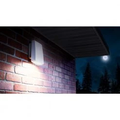 High-Output 200-Watt Equivalent White Integrated Outdoor LED Wall Pack, 3000 Lumens, Outdoor Security Lighting by PROBRITE -KOHLER Sale Store white probrite wall pack lights stl28 4k wh 66 1000