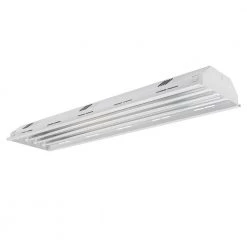 4 ft. 4-Light White LED High Bay 5000K (LED Tubes Included) by toggled