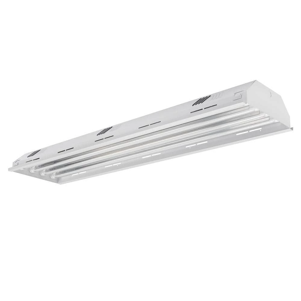 4 ft. 4-Light White LED High Bay 5000K (LED Tubes Included) by toggled 1 4 ft. 4-Light White LED High Bay 5000K (LED Tubes Included) by toggled
