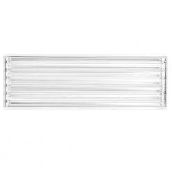 4 ft. 6-Light White LED High Bay 5000K (LED Tubes Included) by toggled