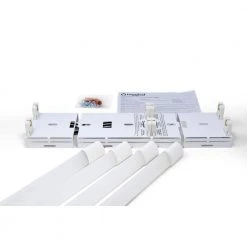 100W 4ft. Ultra High Output Linear LED Tube Light Bulb Retrofit Conversion Kit Replaces 8ft. T8/T12 16,000 Lumens 5000K by toggled 8 100W 4ft. Ultra High Output Linear LED Tube Light Bulb Retrofit Conversion Kit Replaces 8ft. T8/T12 16,000 Lumens 5000K by toggled -KOHLER Sale Store white toggled led tube lights fc8to4 e425 50320 4f 1000