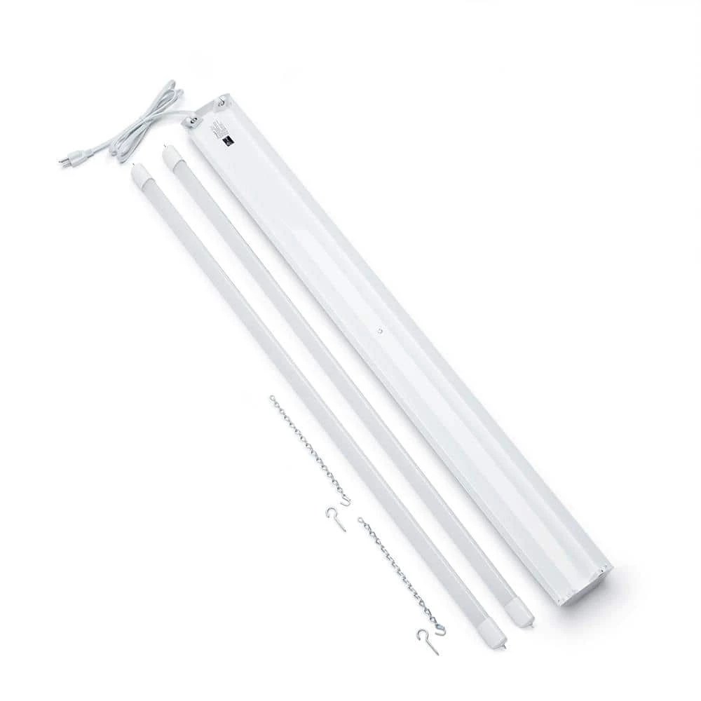 2-Light 4 ft. White 4000K LED Shop Light (LED Tubes Included) by toggled 3 2-Light 4 ft. White 4000K LED Shop Light (LED Tubes Included) by toggled - Image 3